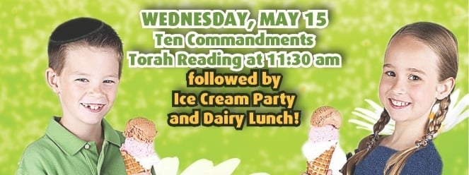 Shavuot 2013 - Wed. May 15 11:30 pm